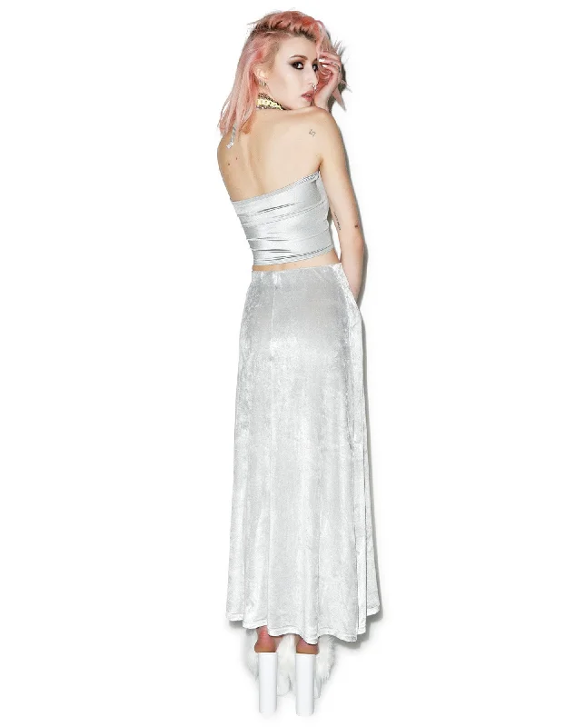 Comfortable Outfit For Women Velvet Underground Maxi Skirt