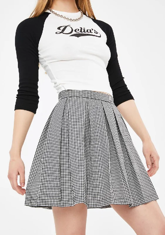 Women's Office Outfit Acting Out Tennis Skirt