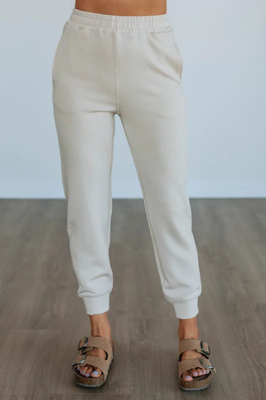 Elegant Clothing For Women Kordell Lounge Joggers - Natural