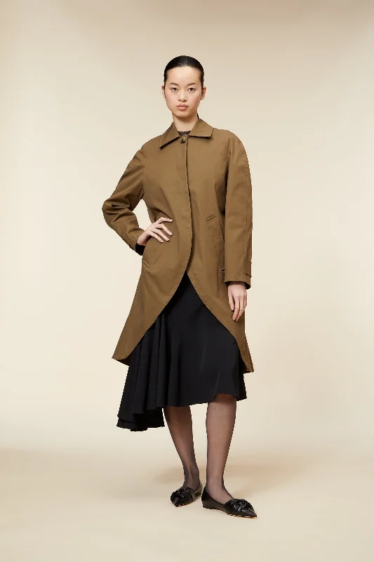 Women's Work Apparel GODET TRENCHCOAT