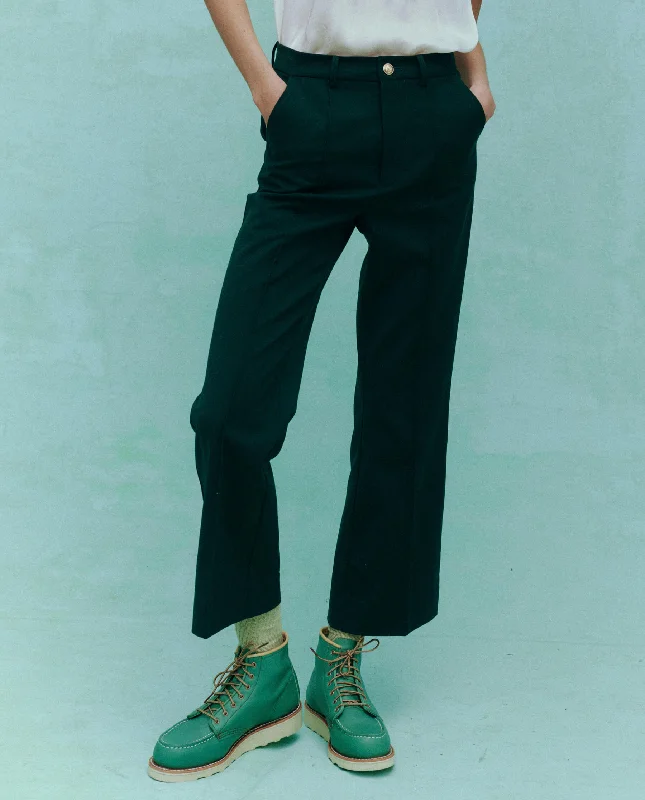 Women's Clothing And Garments Sets The Prim Trouser. -- Winter Pine