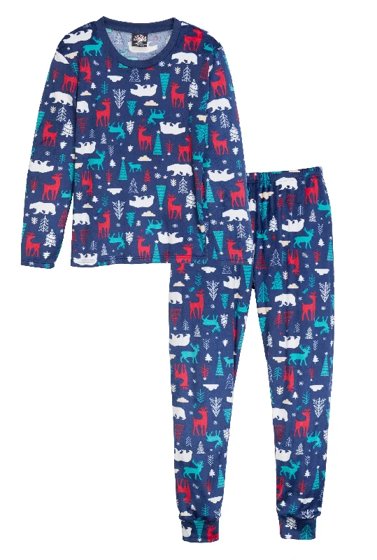 Women's Clothes Womens Matching Printed Snug Fit Family Pajamas