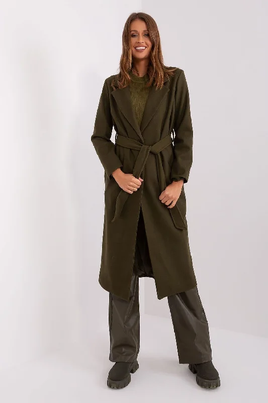 Women's Trendy Outfit Och Bella Statement Classic Overcoat