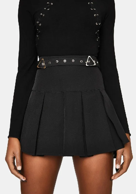 Women's Charming Outfit For Events The Craft Pleated Mini Skirt