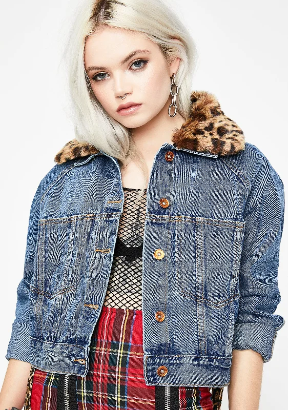 Women's Casual Outfit Snappin' Savage Denim Jacket