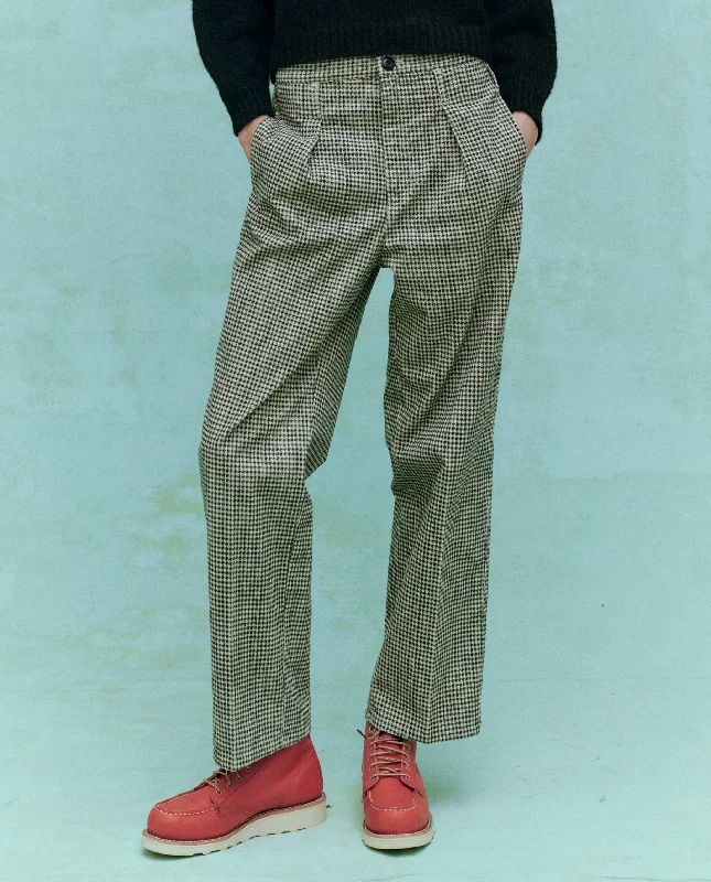 Formal Garments For Women The Parker Trouser. -- Vintage Houndstooth