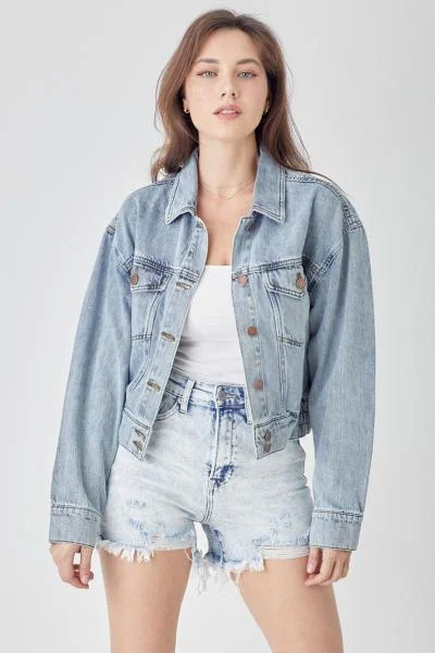 Classic Women's Clothing Styles Hardy Denim Jacket