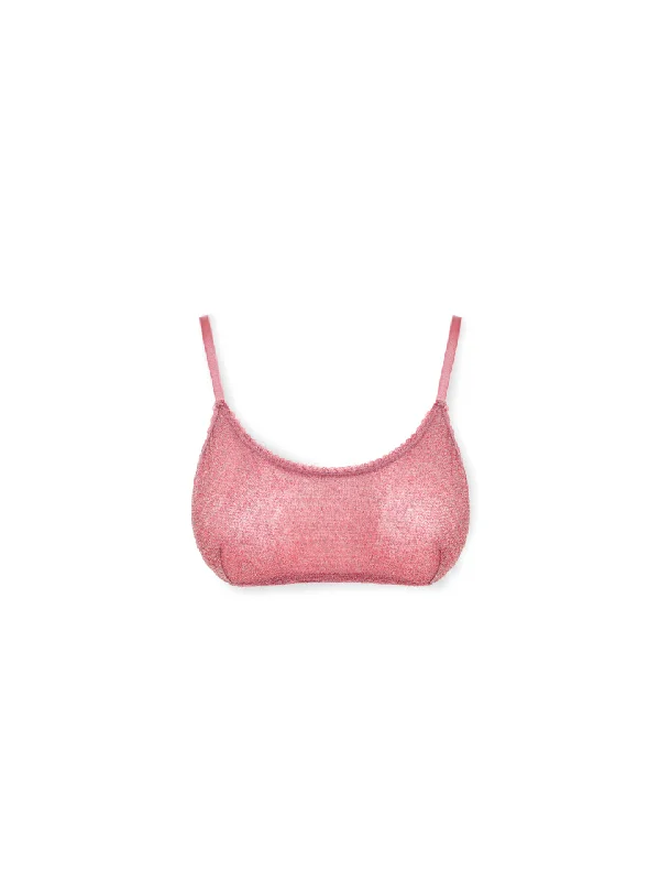 Fashion-Forward Women's Clothing Lurex Bra