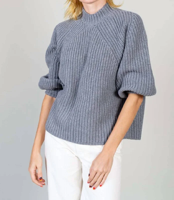 Women's Work Outfit Eco Nueva Merel Sweater In Grey