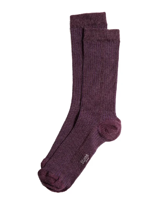 Women's Clothes For Work Stems Eco-Conscious Cashmere-Blend Crew Sock