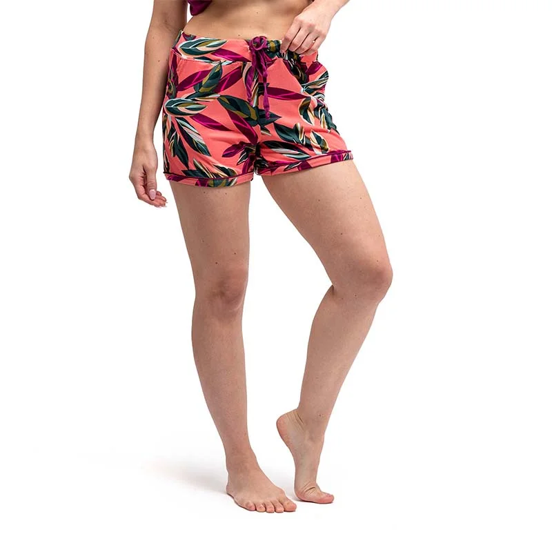 Women's Sports Apparel Calm Spring Drawstring Pajama Shorts