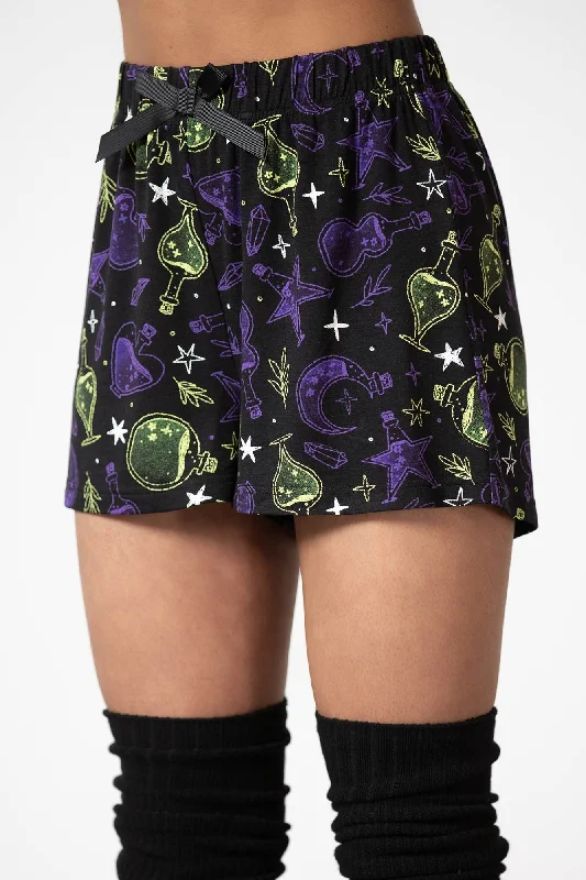 Casual Chic Women's Clothes Magic Potion Shorts