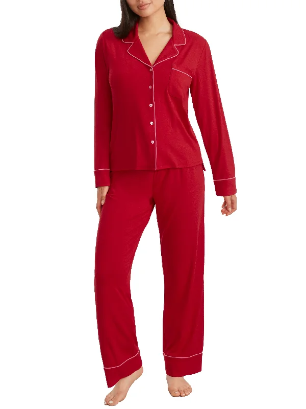 Women's Occasion Wear Clothing Bare Women's The Cooling Piped Pajama Set