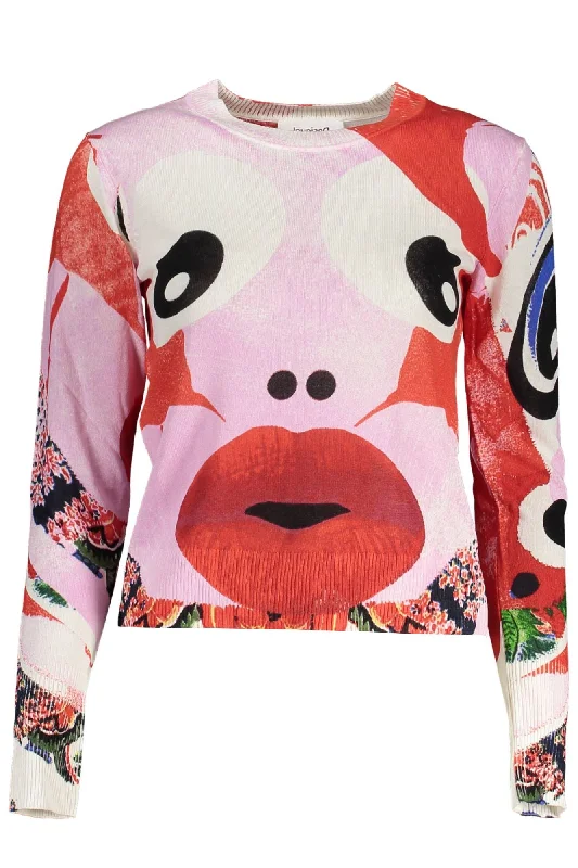 Women's Professional Garments Desigual Chic  Contrasting Detail Women's Sweater