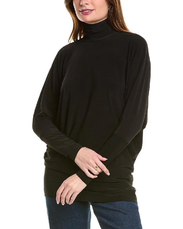 Affordable Women's Clothing Norma Kamali Turtleneck Dolman Top