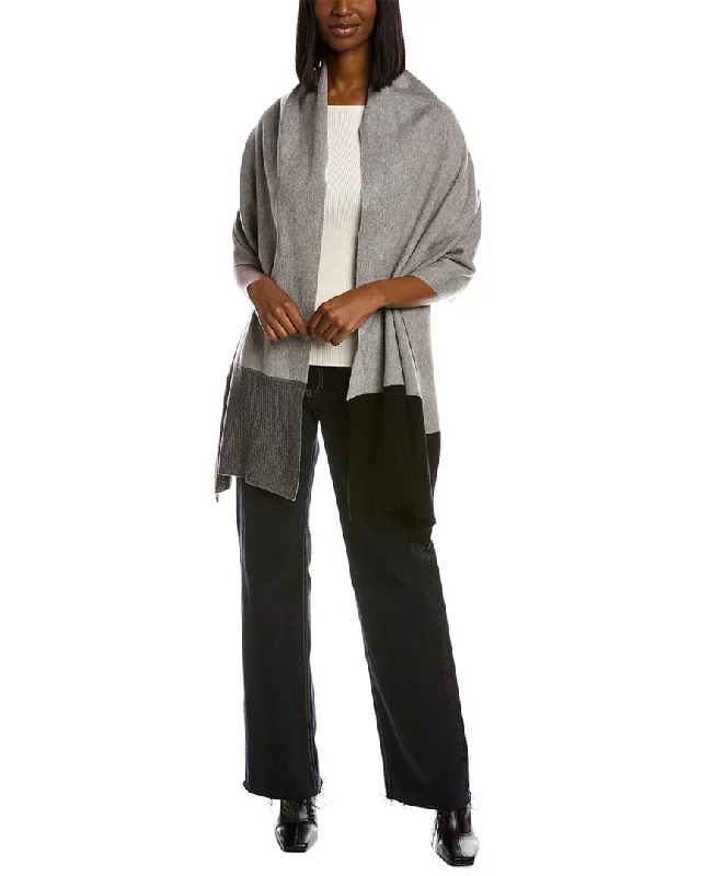 Women's Work Outfit For The Office La Fiorentina Wool & Cashmere-Blend Wrap