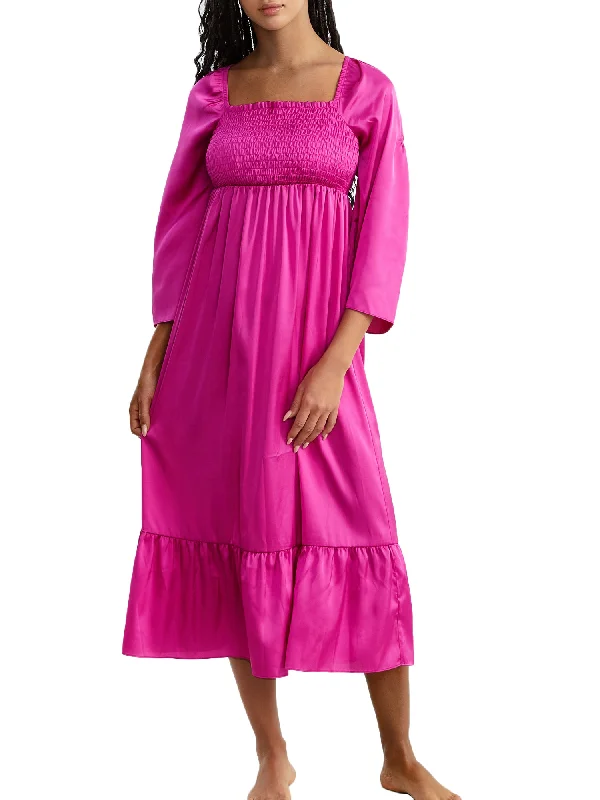 Women's Active Clothing Bare Women's The Elegant Satin Nightgown