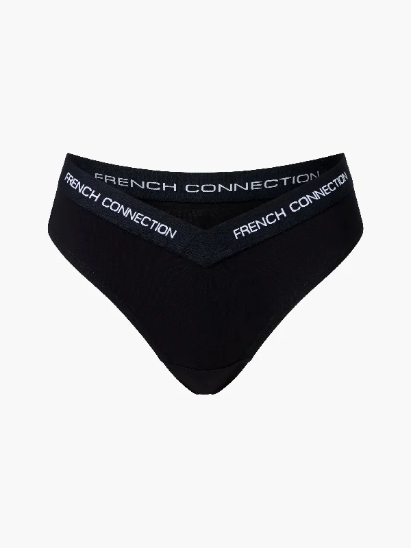 Women's Holiday Attire 5 Pack French Connection Thongs