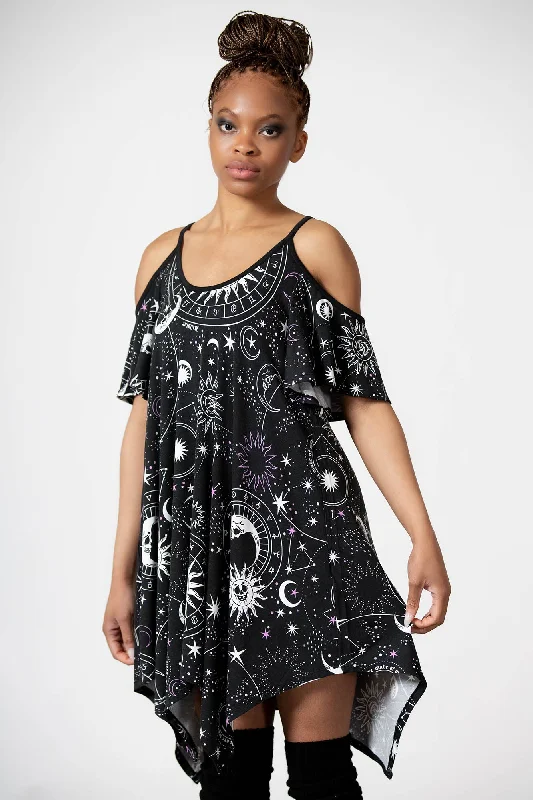 Women's Vacation Outfit Zodiac Lounge Dress