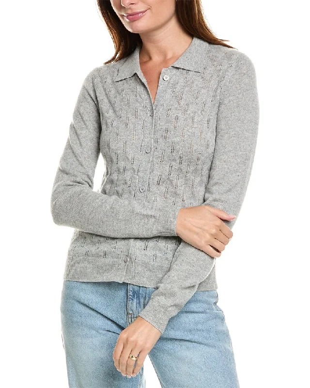 Stylish Outerwear Clothes For Women Kier+J Cashmere Cardigan