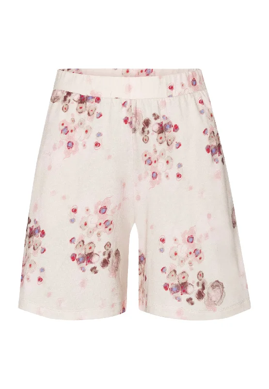 Casual Chic Clothing For Women Sleep And Lounge Shorts | Watery Blossoms 77486-2367