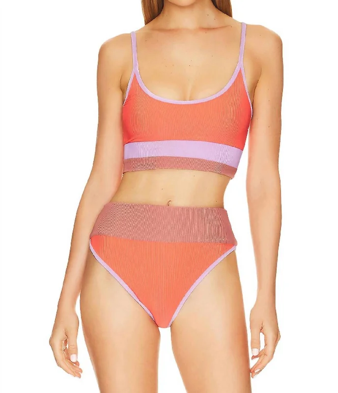 Affordable Luxury Women's Apparel Emmy Bottom In Oasis Colorblock