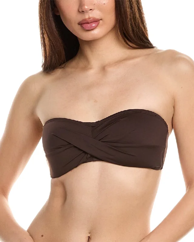 Women's Work Outfit For The Office Tommy Bahama Pearl Bandeau Bikini Top