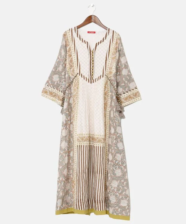 New Arrivals Intricate Block Print Dress