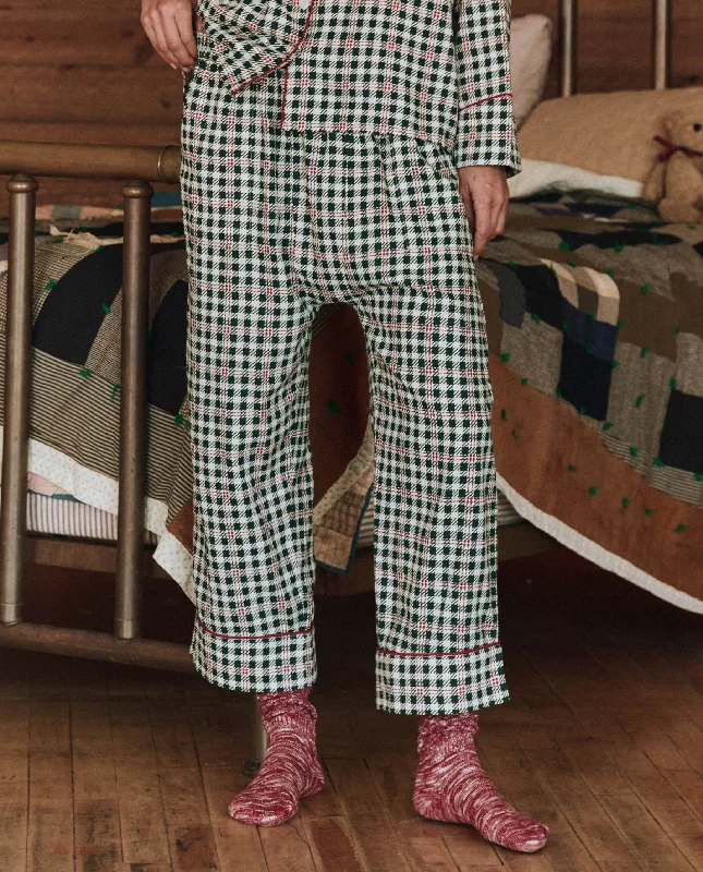 Women's Party Clothes The Pajama Pant. -- Winter Pine Plaid