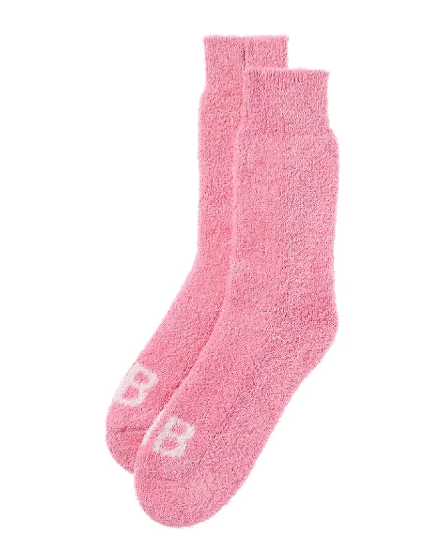 Casual Chic Women's Clothes Balenciaga BB Logo Socks