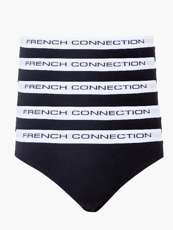 Women's Vacation Attire French Connection 5 Pack Briefs