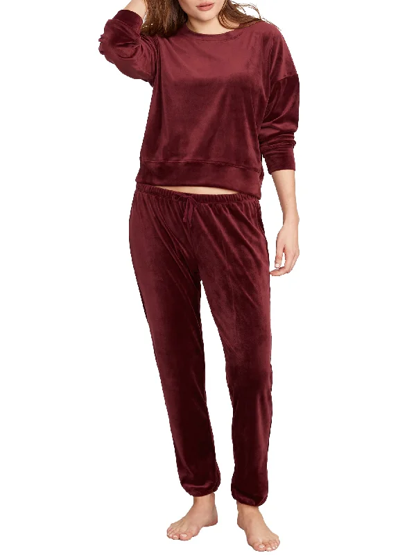 Women's Clothing For Special Occasions Bare Women's The Cozy Velour Lounge Set