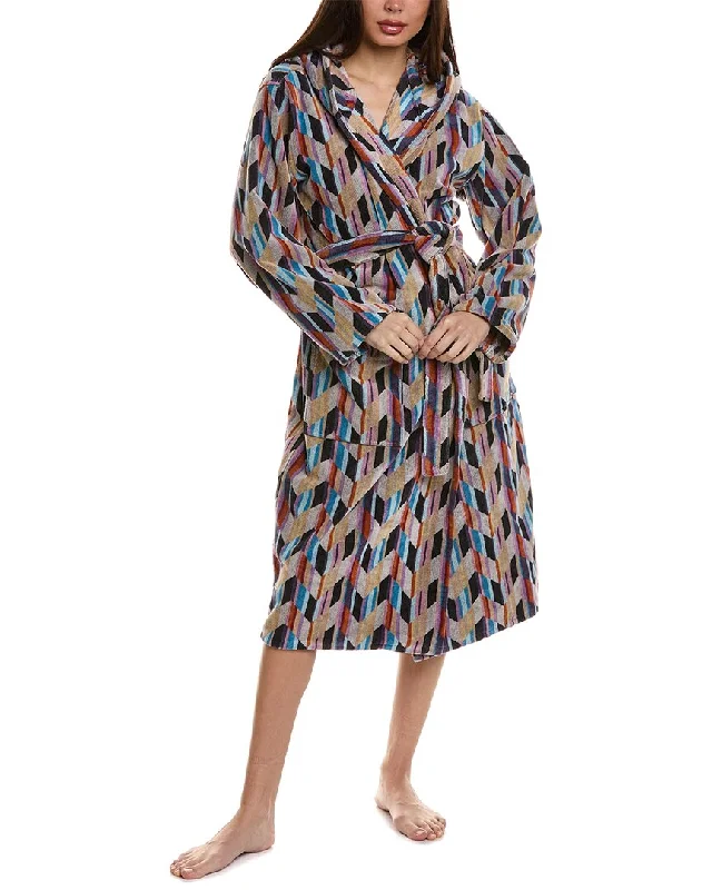 Women's Casual Wear Outfit Missoni Home Brody Hooded Bathrobe