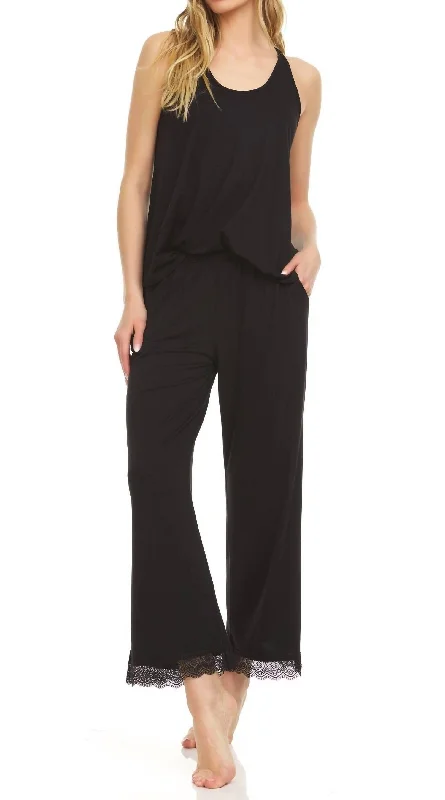 Women's Elegant Garments Stephanie Iic Pajama Set In Black