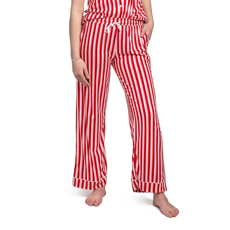 Women's Professional Apparel Candy Cane Lane Drawstring Pajama Pants