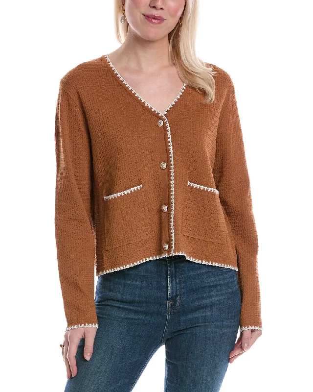 Fashion-Forward Women's Clothing ANNA KAY Muriel Cashmere-Blend Cardigan