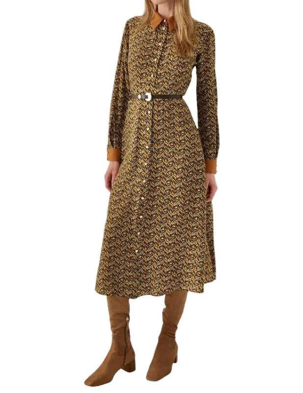 Hot Brand Discounts Antonia Printed Dress In Multi