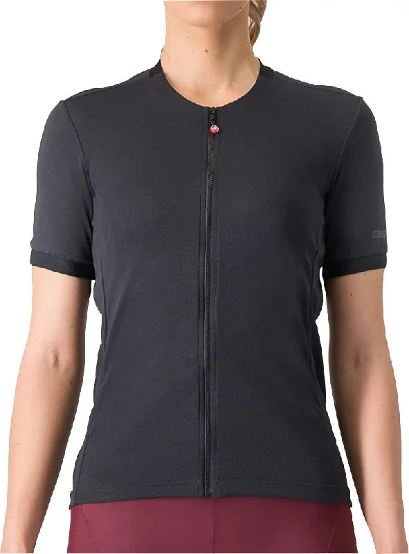 Women's Plus-Size Garments Castelli Libera Short Sleeve Womens Cycling Jersey - Black