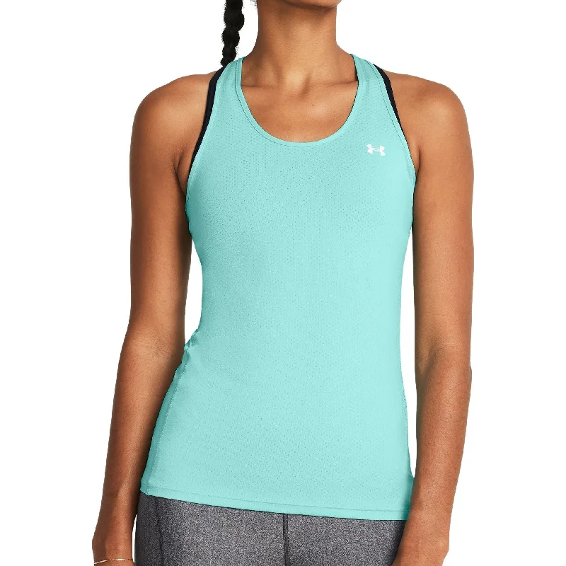 Women's Professional Apparel Under Armour HeatGear Racer Womens Training Vest Tank Top - Green