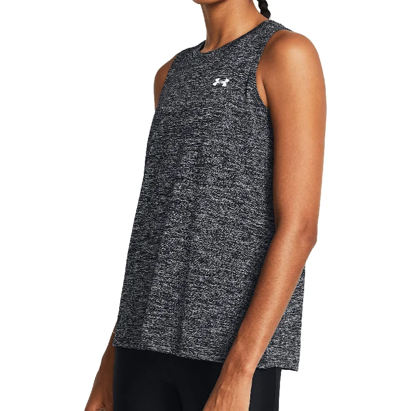 Women's Vacation Clothes Under Armour Tech Twist Womens Training Vest Tank Top - Black