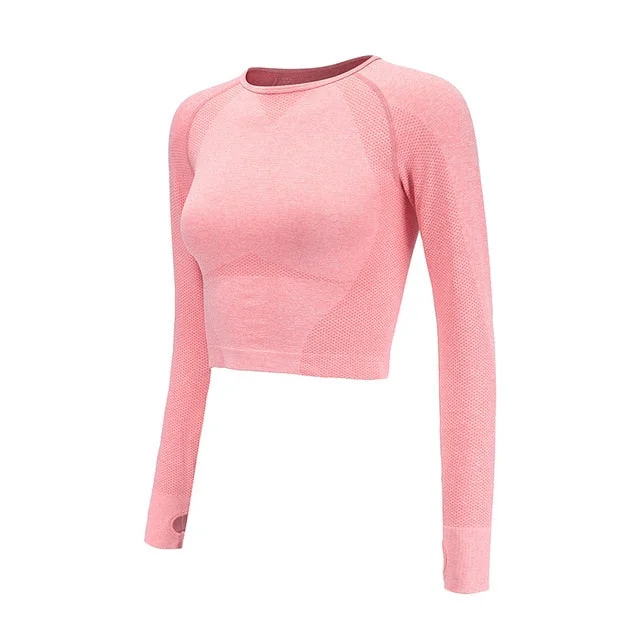 Women's Sports Apparel Yoga Shirts for Women Long Sleeve