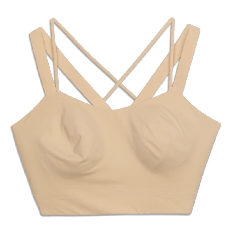 Women's Clothes For Outdoor Events Like A Cloud Longline Bra - Resale