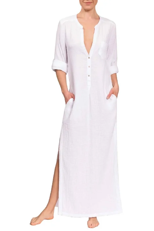 Affordable Women's Outfit Tracey Caftan In White