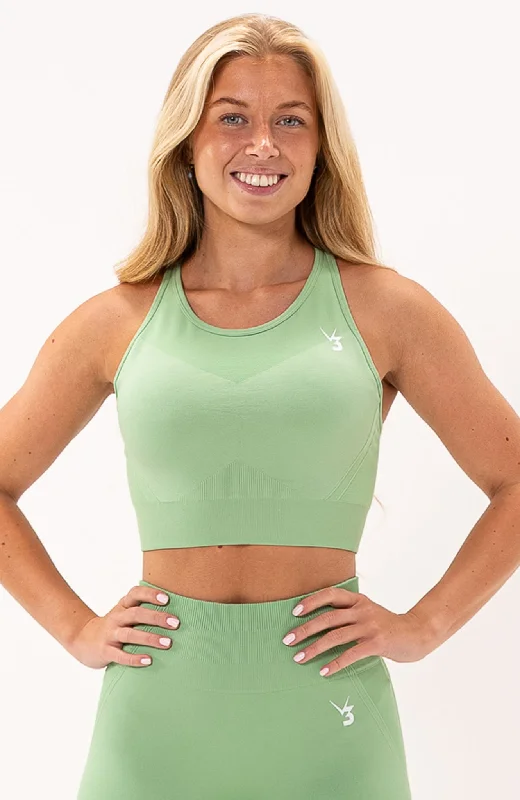 Women's Clothes For Work Tempo Seamless Sports Bra - Mint