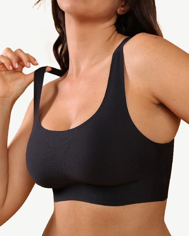 Plus-Size Women's Clothing Scoop Neck Pullover Bra