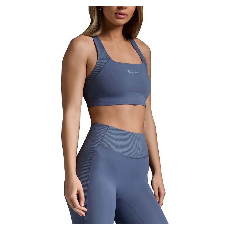 Stylish Women's Apparel Women's Ribbed Longline Sports Bra