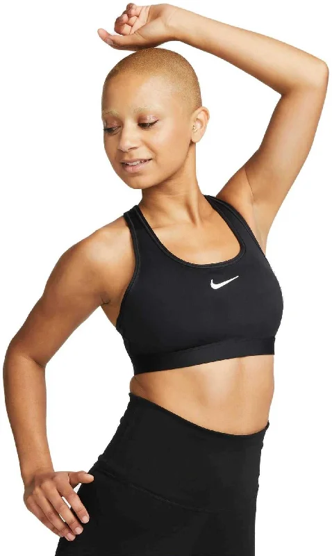 Women's Fashionable Clothing Sets Women's Swoosh Medium Support Padded Sports Bra