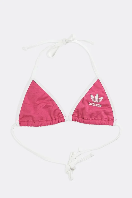 Women's Trendy Apparel Rework Adidas Athletic Triangle Top - S