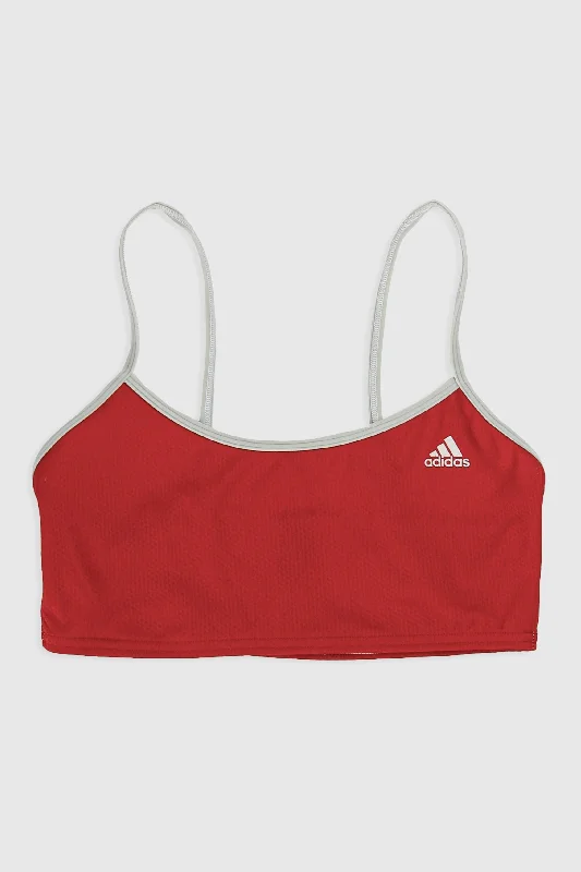 Women's Outdoor Attire Rework Adidas Bra Top - L