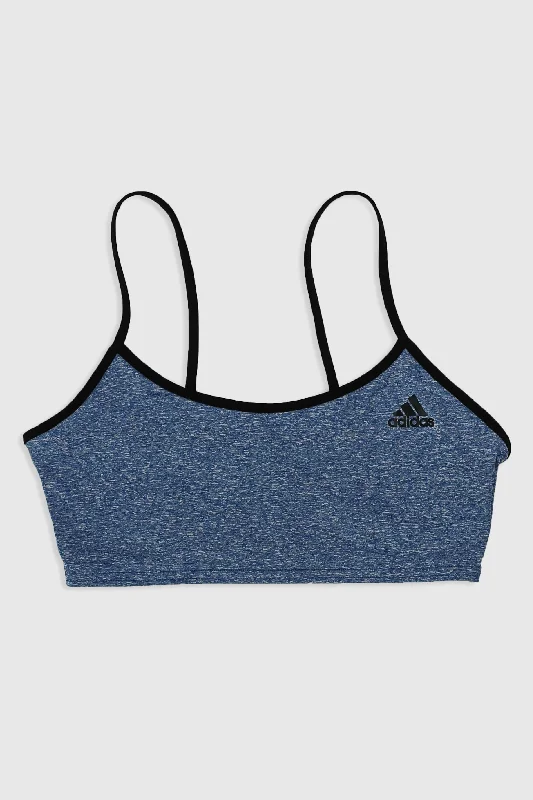 Chic Women's Attire Rework Adidas Bra Top - L